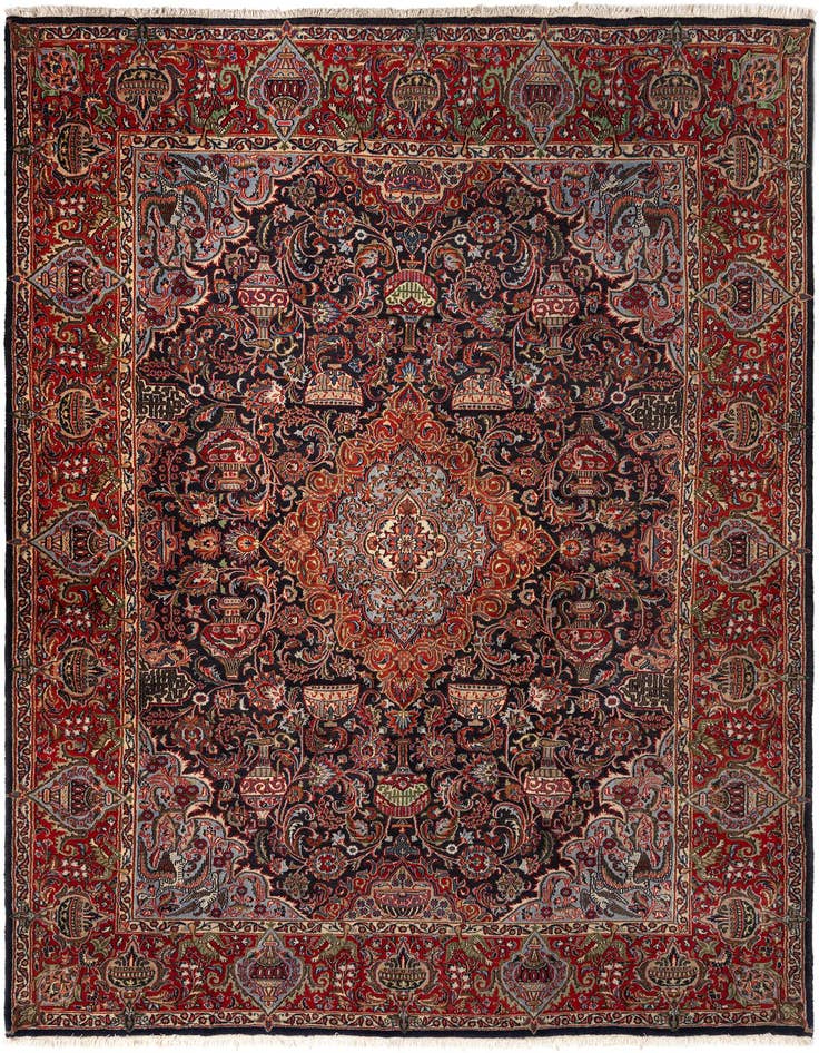 Detail image of 9' 7 x 13' Kashmar Wool Rug