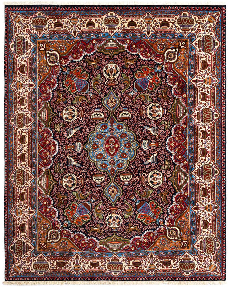 Detail image of 9' 8 x 12' 4 Kashmar Wool Rug