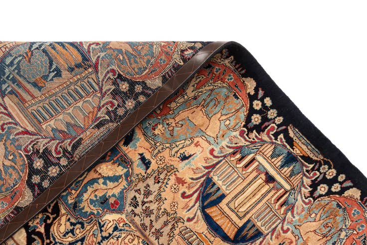 Detail image of 10' x 13' Kashmar Wool Rug