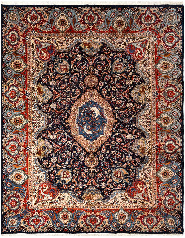 Detail image of 10' x 13' 1 Kashmar Wool Rug
