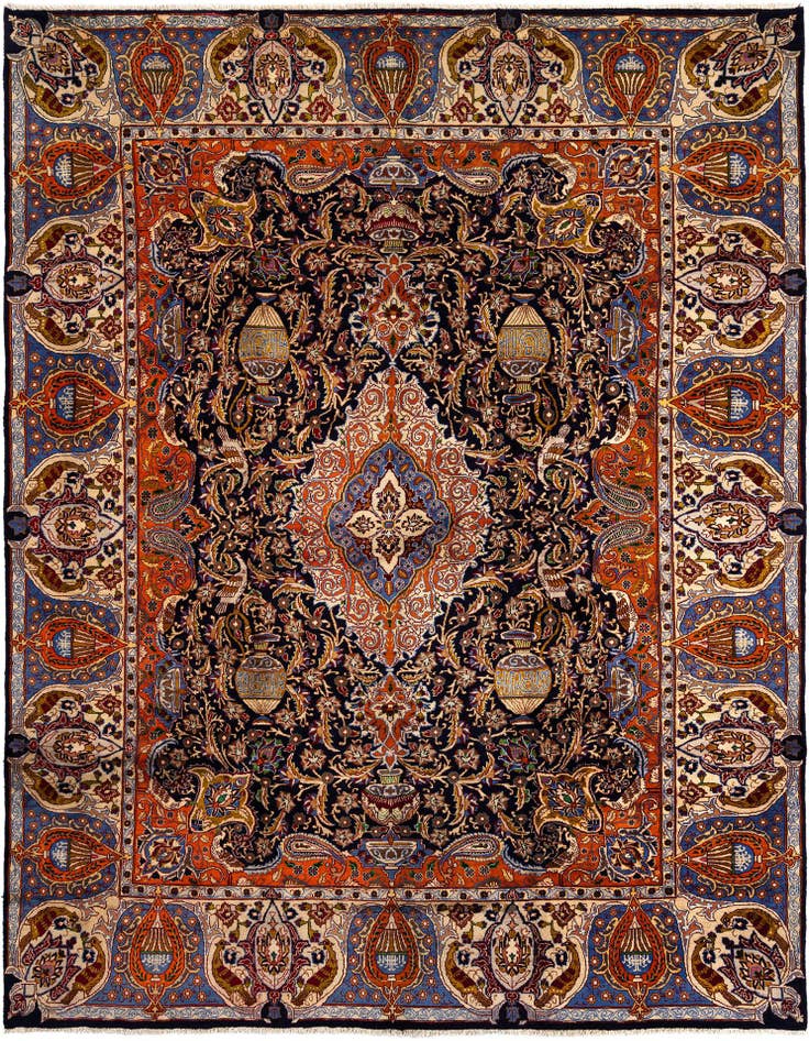 Detail image of 9' 10 x 12' 10 Kashmar Wool Rug