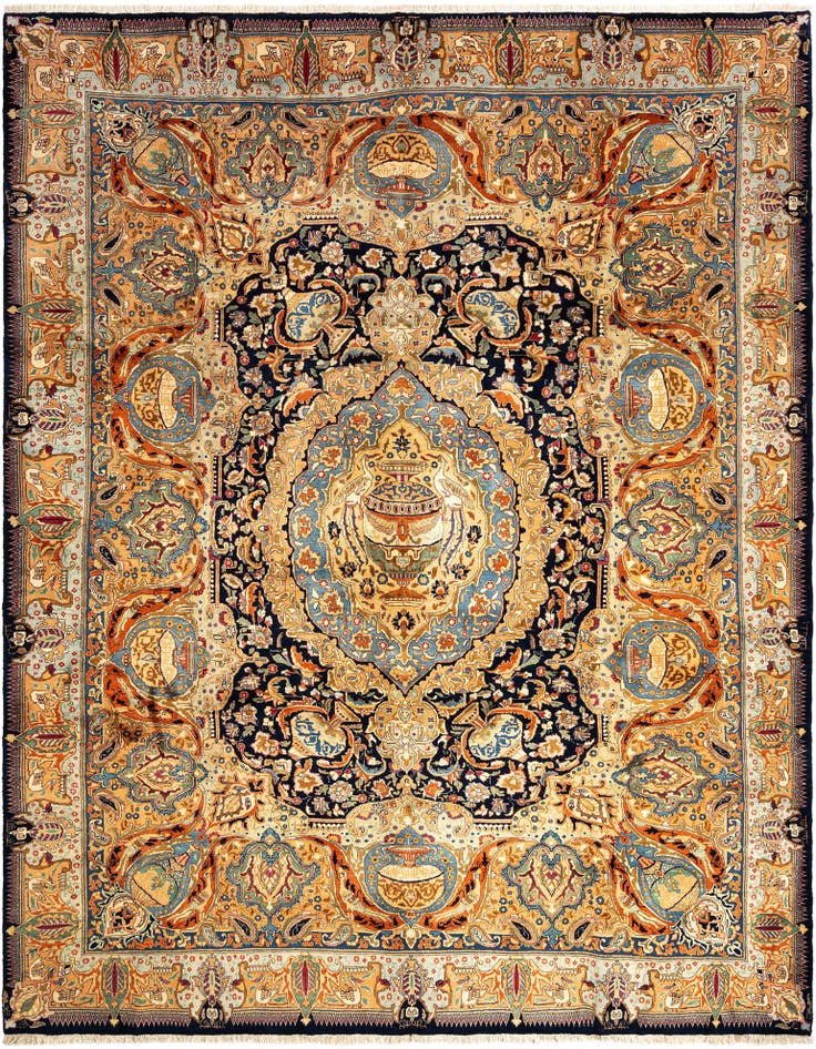 Detail image of 9' 10 x 12' 7 Kashmar Wool Rug