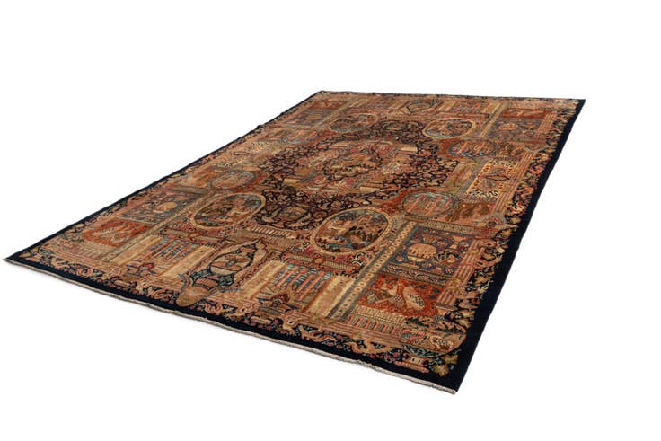 Detail image of 9' 9 x 13' 7 Kashmar Wool Rug