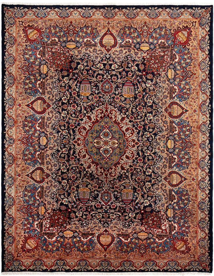 Detail image of 9' 9 x 12' 9 Kashmar Wool Rug