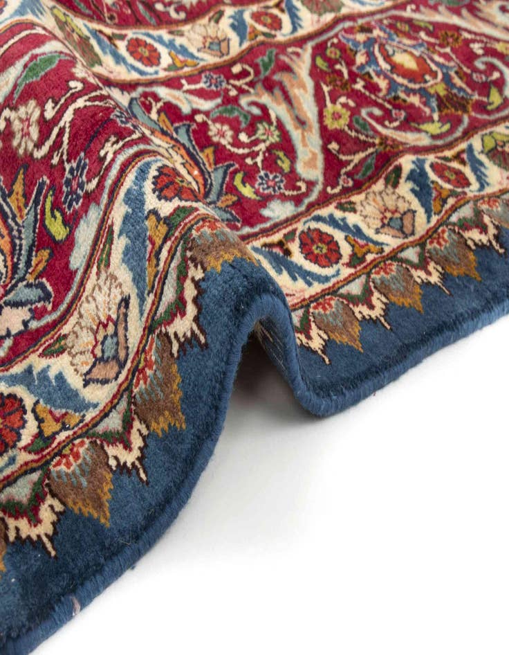 Detail image of 9' 8 x 13' 1 Hand Knotted Kashmar Persian Wool Rug