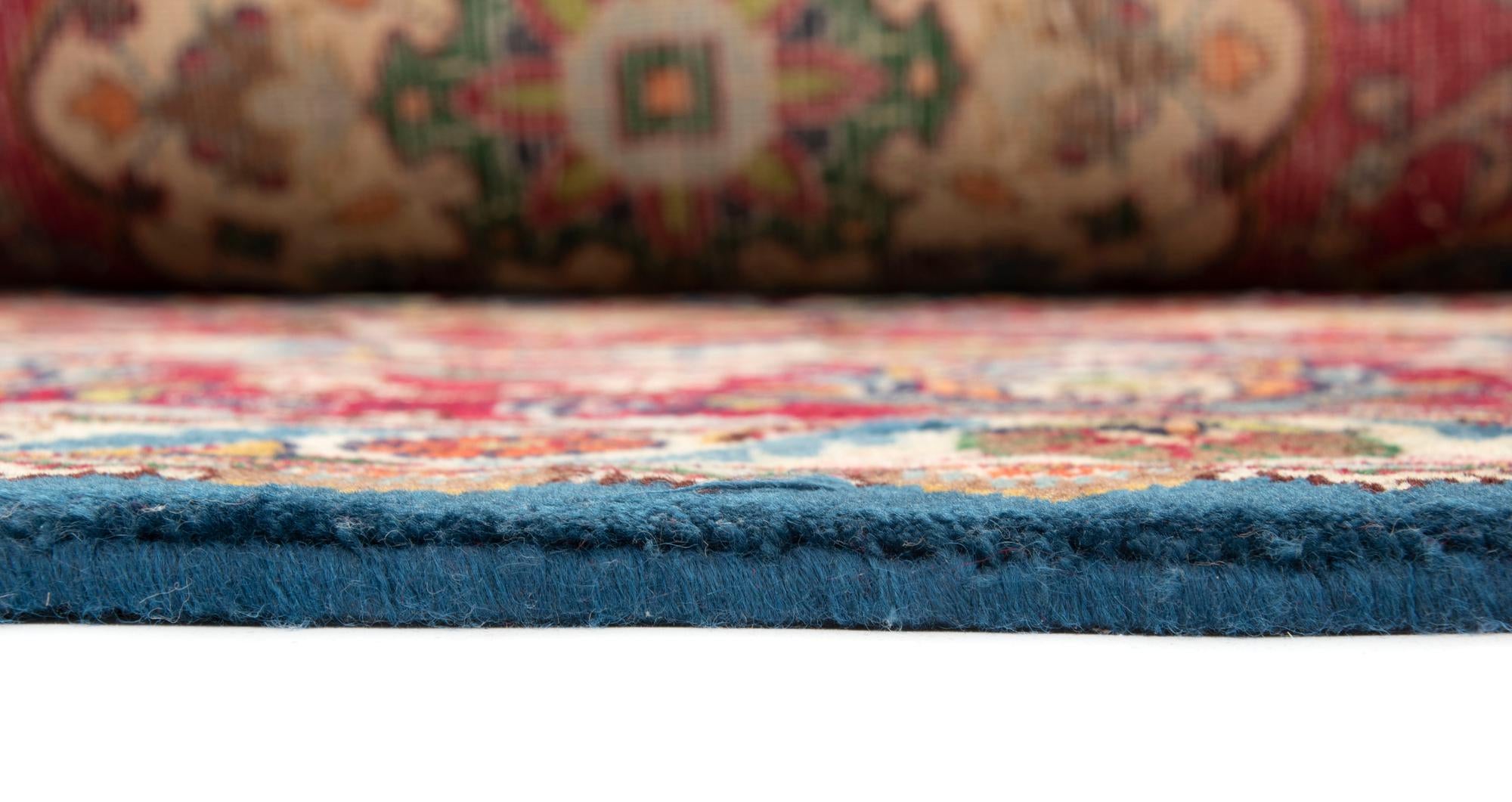 9' 8 x 13' 1 Hand Knotted Kashmar Persian Wool Rug