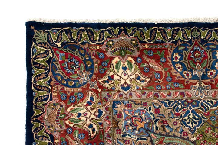9' 9 x 12' 6 Hand Knotted Kashmar Persian Wool Rug
