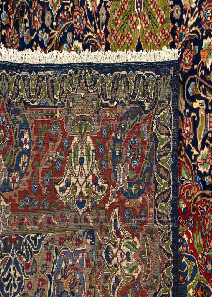 9' 9 x 12' 6 Hand Knotted Kashmar Persian Wool Rug