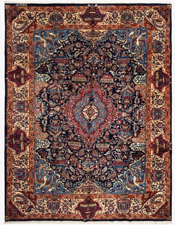 9' 10 x 12' 10 Kashmar Wool Rug