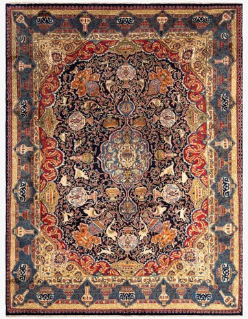 9' 4 x 12' 7 Kashmar Wool Rug