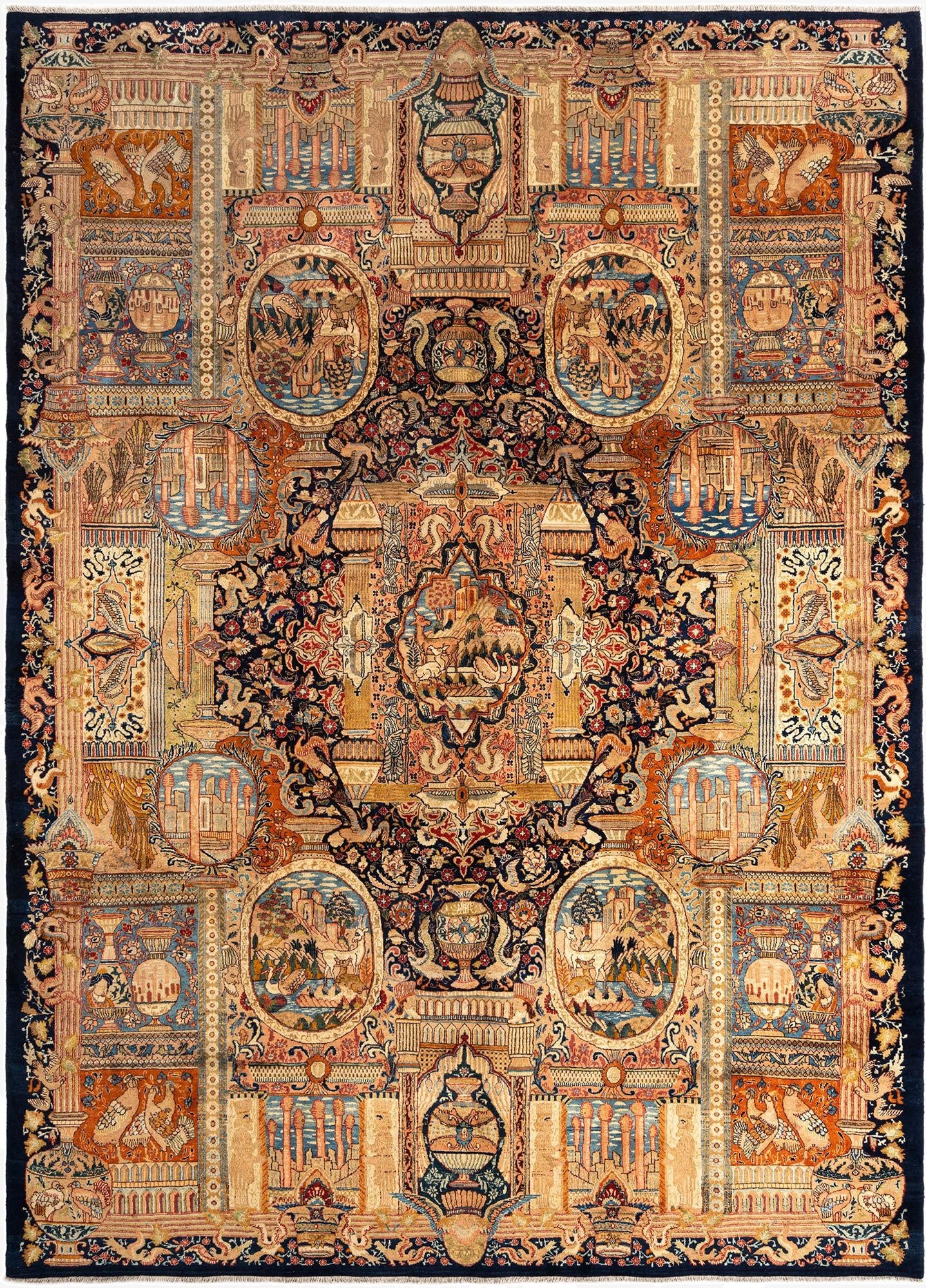 9' 9 x 13' 7 Kashmar Wool Rug
