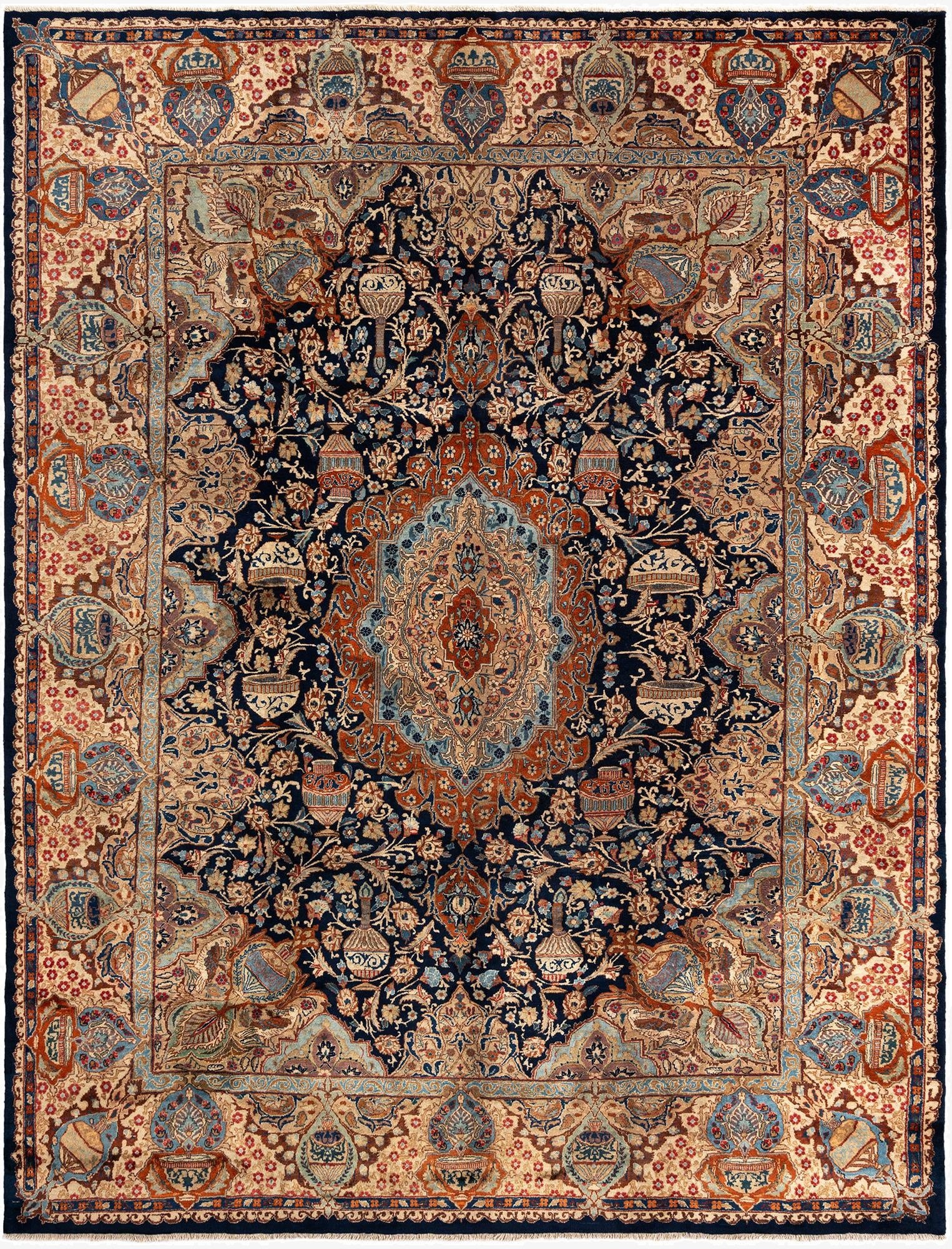 9' 11 x 12' 8 Kashmar Wool Rug