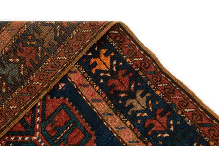 4' 2 x 7' 7 Kazak Rug