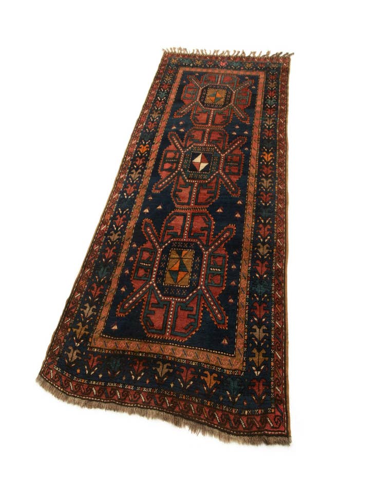 Detail image of 4' 2 x 7' 7 Kazak Rug