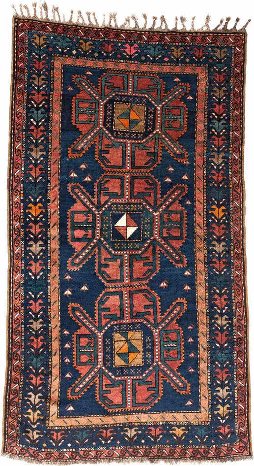 Detail image of 4' 2 x 7' 7 Kazak Rug