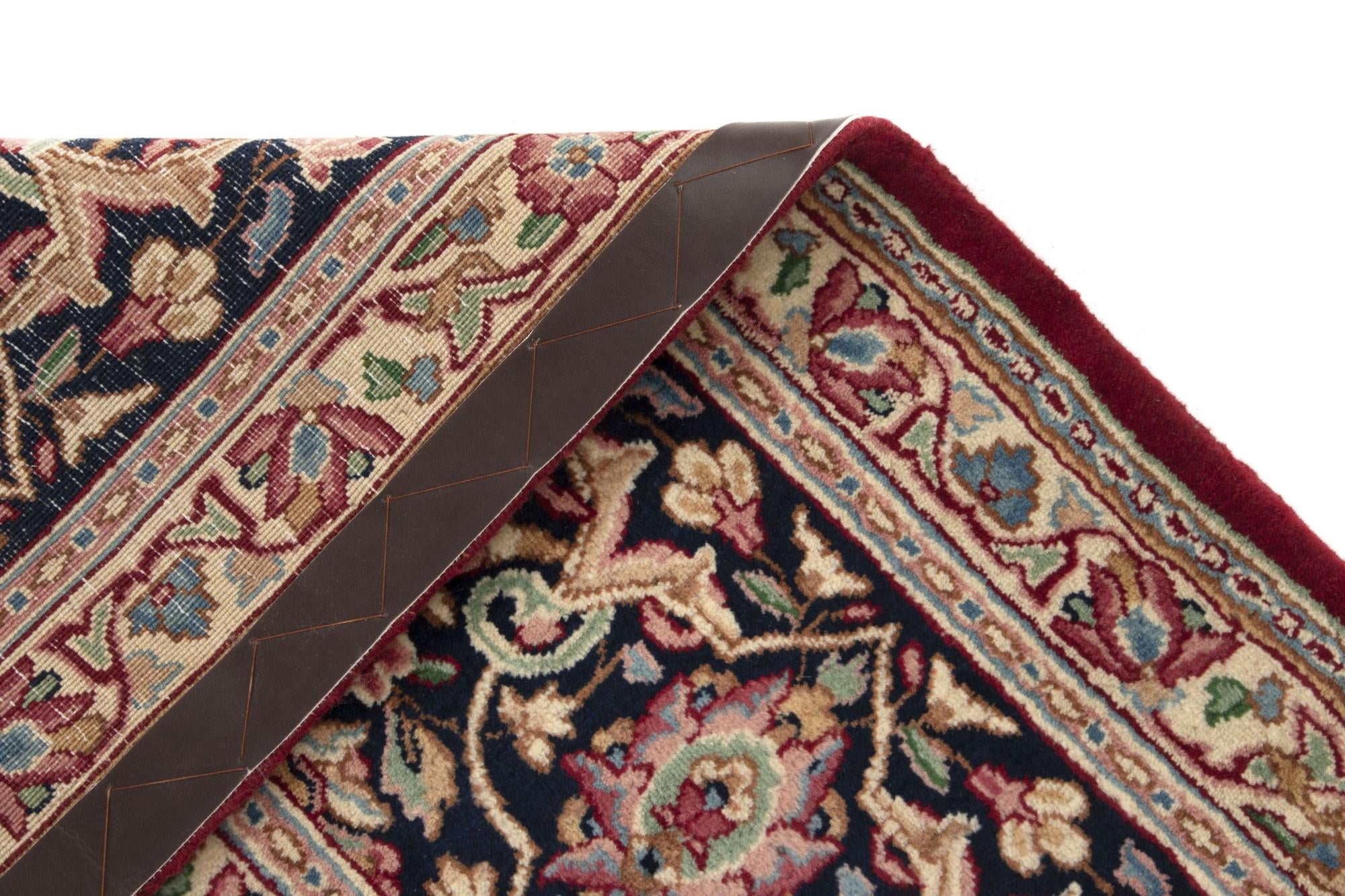 9' 3 x 12' 5 Hand Knotted Kerman Persian Wool Rug