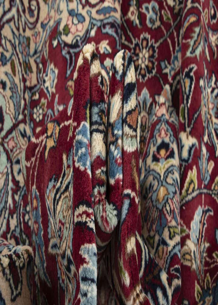 9' 9 x 12' 11 Hand Knotted Kerman Persian Wool Rug