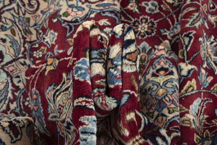 9' 9 x 12' 11 Hand Knotted Kerman Persian Wool Rug