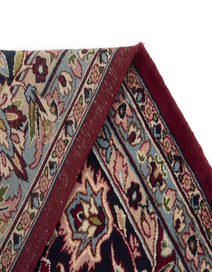 Detail image of 9' 9 x 12' 11 Hand Knotted Kerman Persian Wool Rug