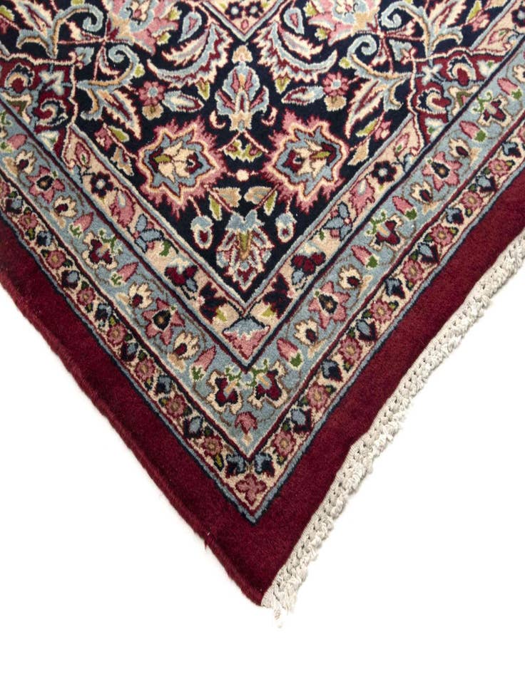 Detail image of 9' 9 x 12' 11 Hand Knotted Kerman Persian Wool Rug