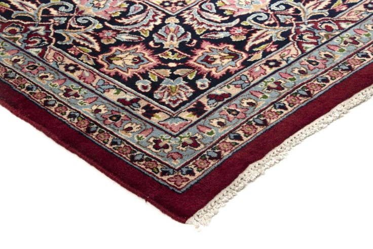 Detail image of 9' 9 x 12' 11 Hand Knotted Kerman Persian Wool Rug