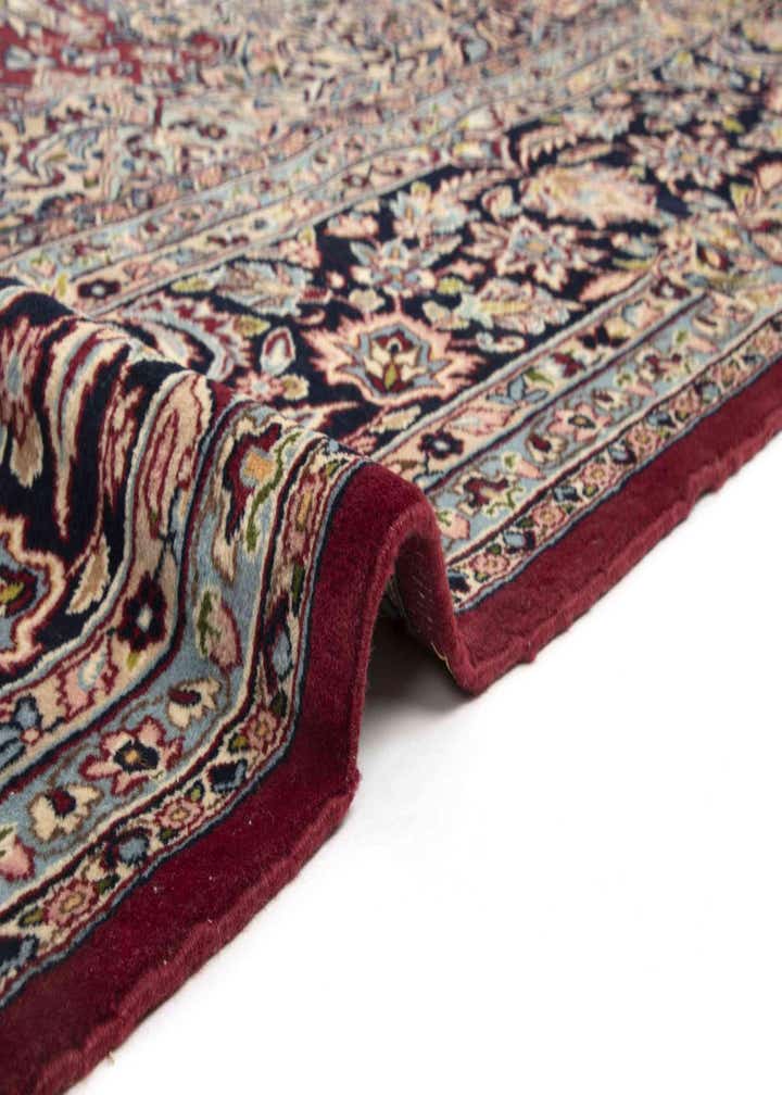 9' 9 x 12' 11 Hand Knotted Kerman Persian Wool Rug