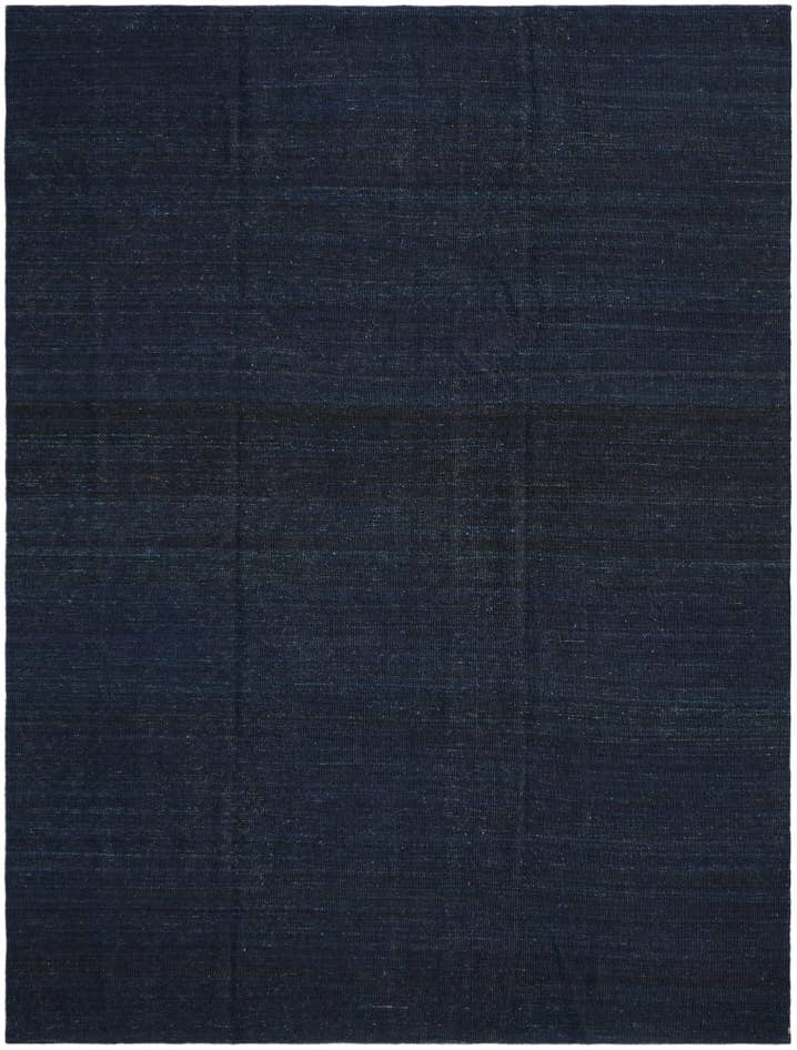 Detail image of 7' x 9' 2 Hand Woven Kilim Modern Wool Rug
