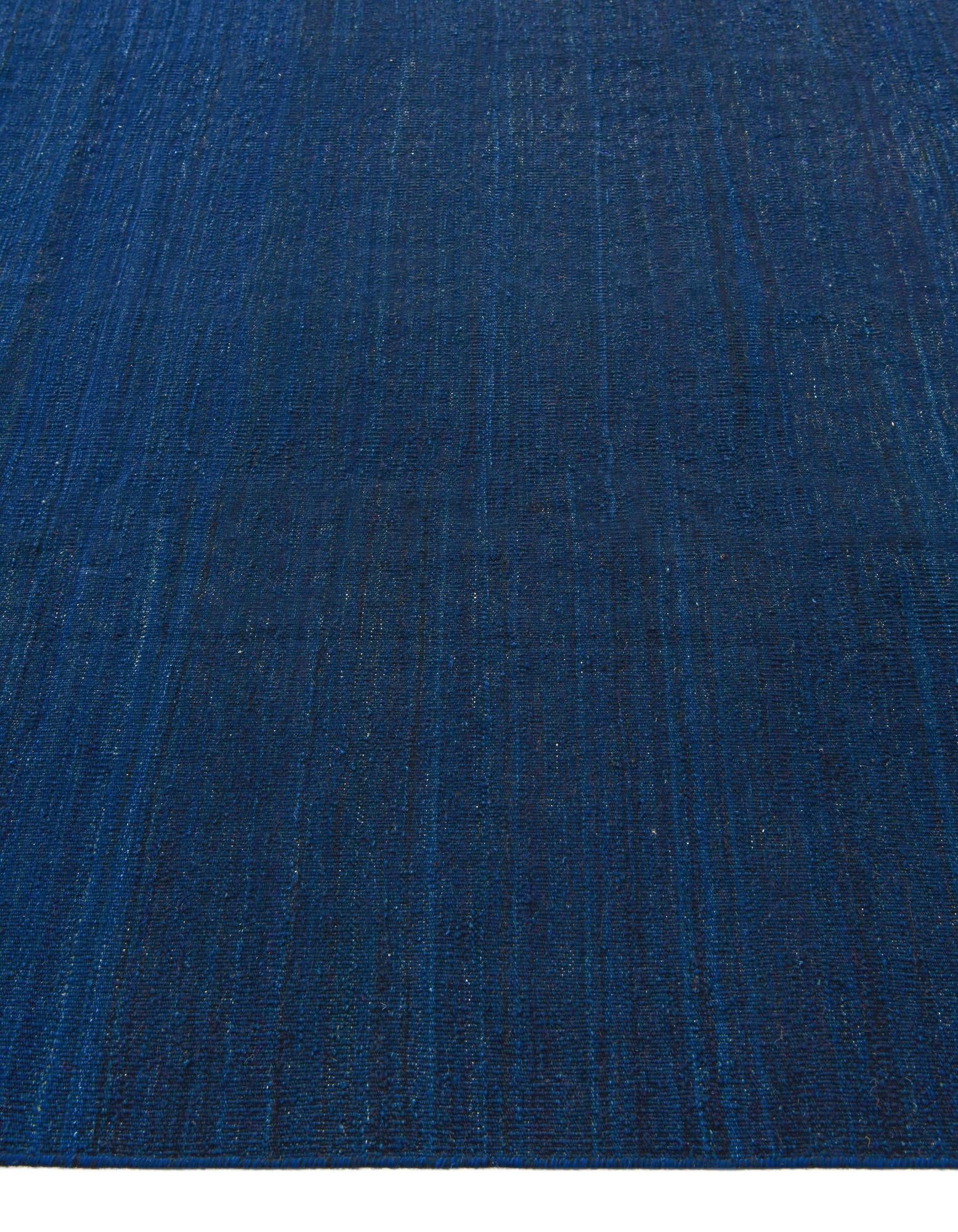 6' 10 x 9' 7 Hand Woven Kilim Modern Wool Rug