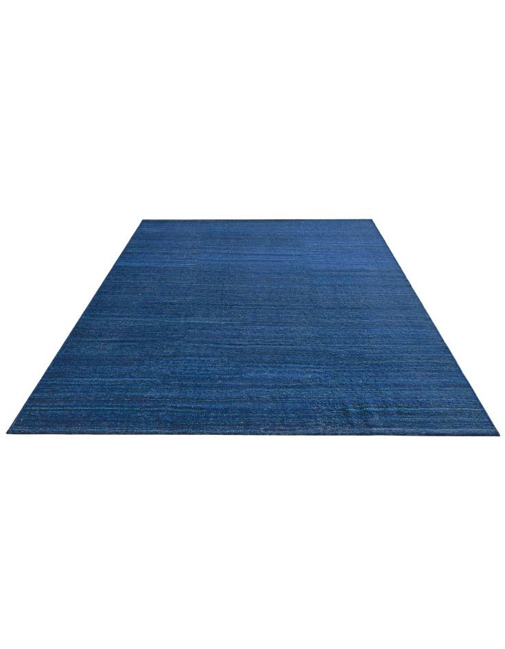 Detail image of 6' 10 x 9' 7 Hand Woven Kilim Modern Wool Rug