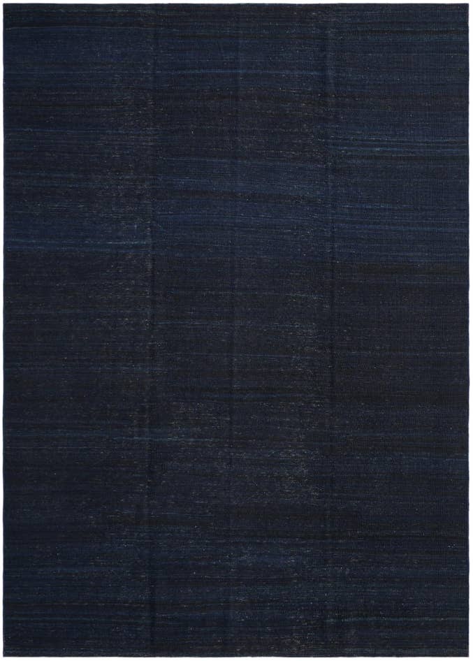 Detail image of 6' 10 x 9' 7 Hand Woven Kilim Modern Wool Rug