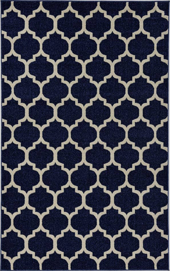 Detail image of 5' 3 x 8' Lattice Rug