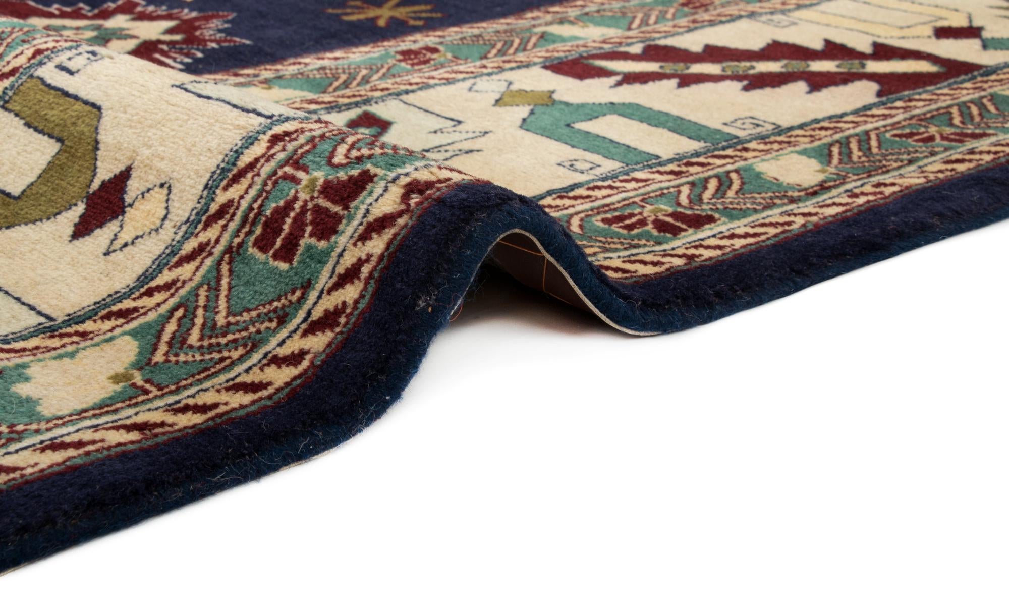 8' 1 x 10' 11 Hand Knotted Lesghi Wool Rug