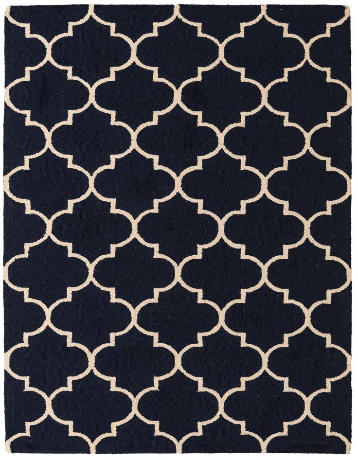 Detail image of 5' 1 x 8' Luna Wool Rug