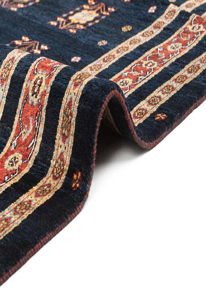 7' 10 x 9' 9 Hand Knotted Luribaft Rug