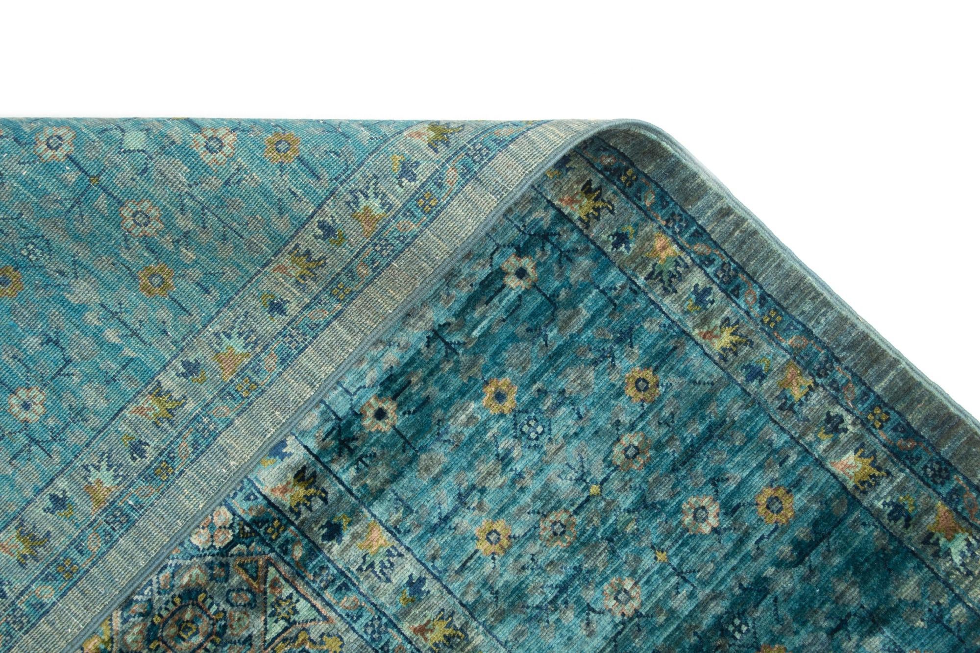 8' x 9' 11 Hand Knotted Mamluk Rug
