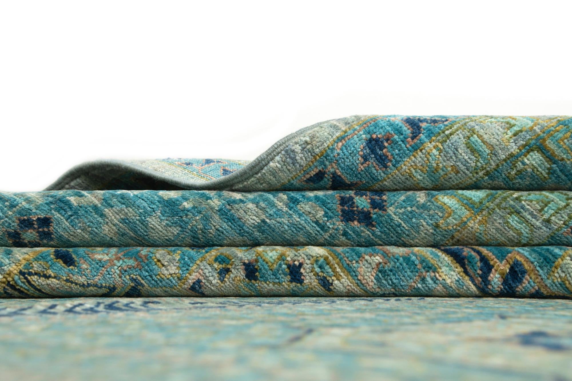 8' x 9' 9 Hand Knotted Mamluk Rug