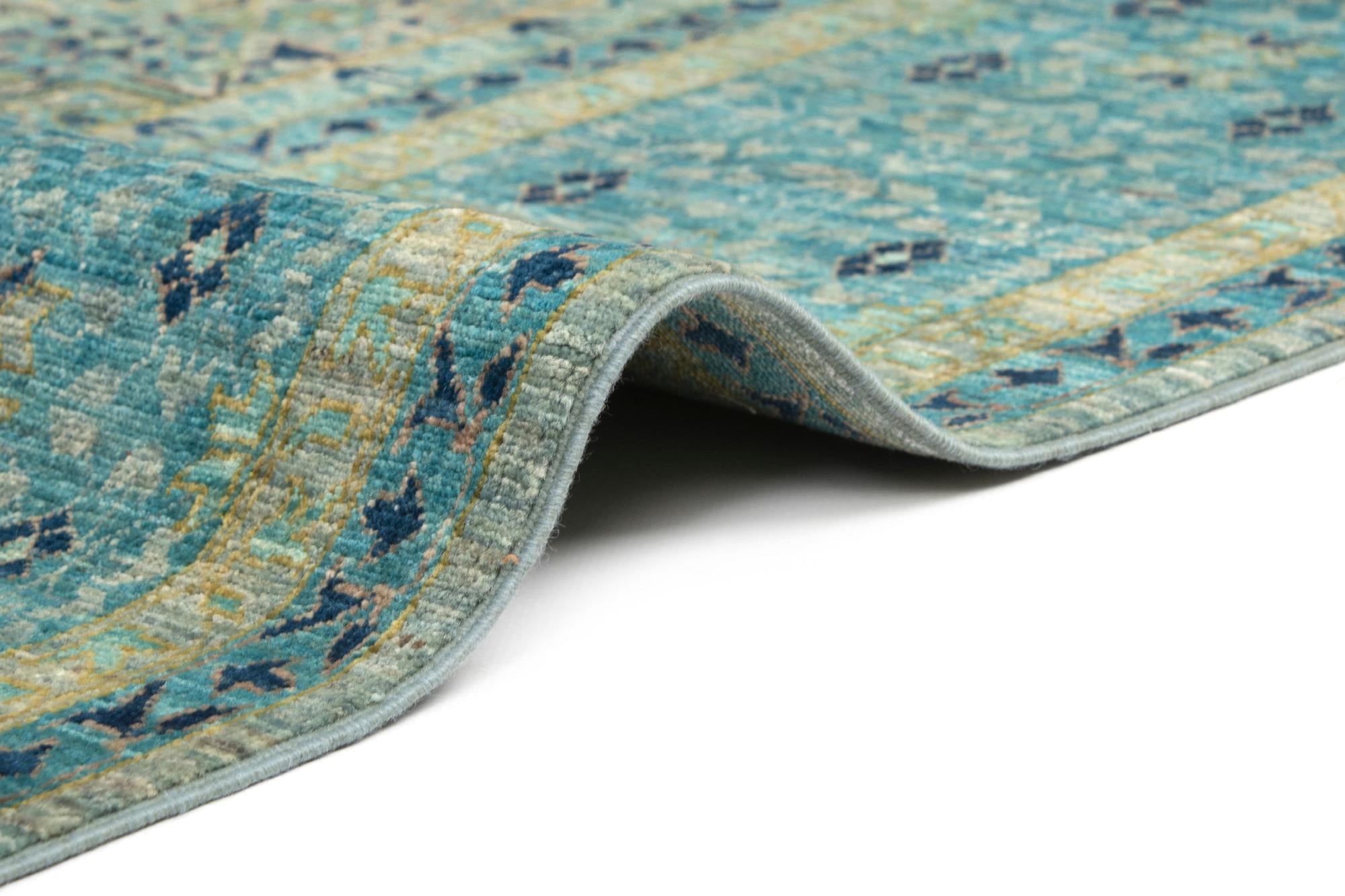 8' x 9' 9 Hand Knotted Mamluk Rug