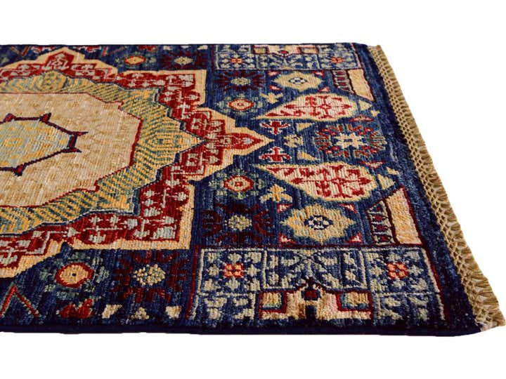 2' x 3' 2 Hand Knotted Mamluk Ziegler Rug