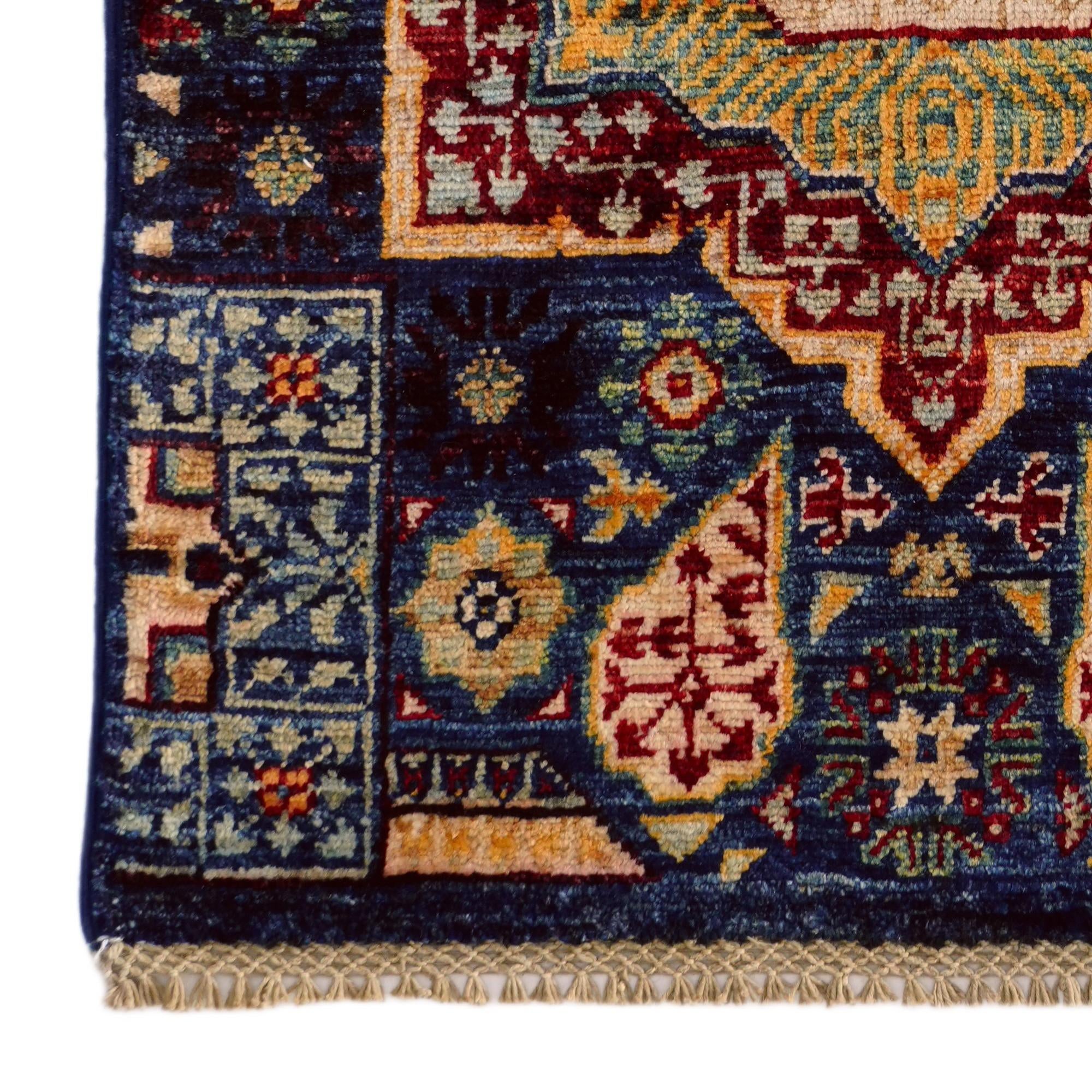 2' x 3' 2 Hand Knotted Mamluk Ziegler Rug