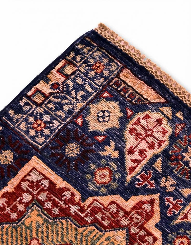 Detail image of 2' x 3' 2 Hand Knotted Mamluk Ziegler Rug