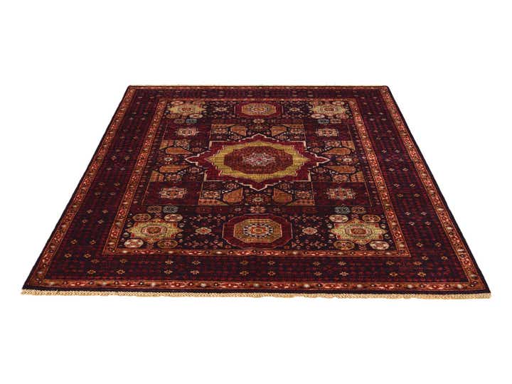 5' 9 x 8' Hand Knotted Mamluk Ziegler Rug