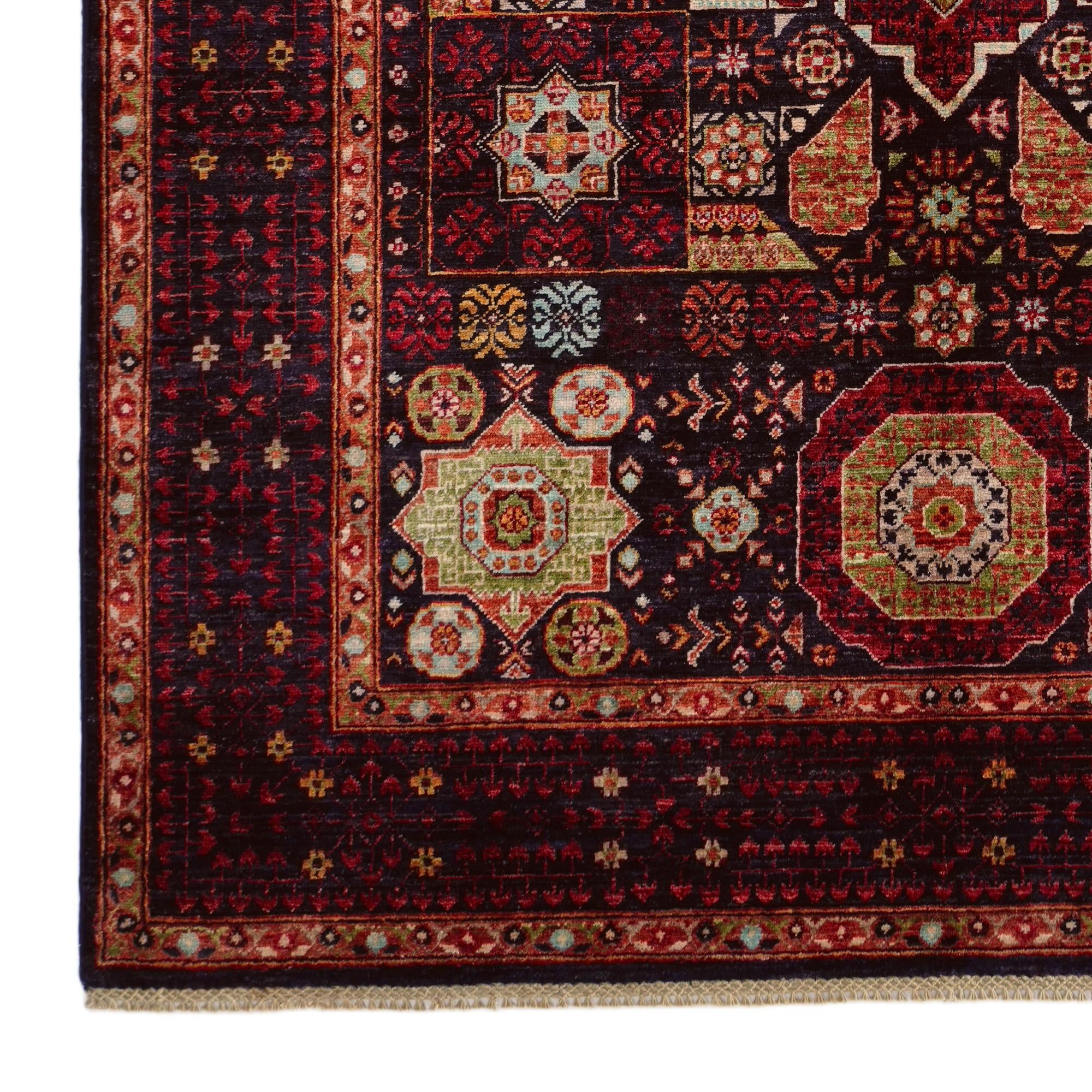 5' 9 x 8' Hand Knotted Mamluk Ziegler Rug