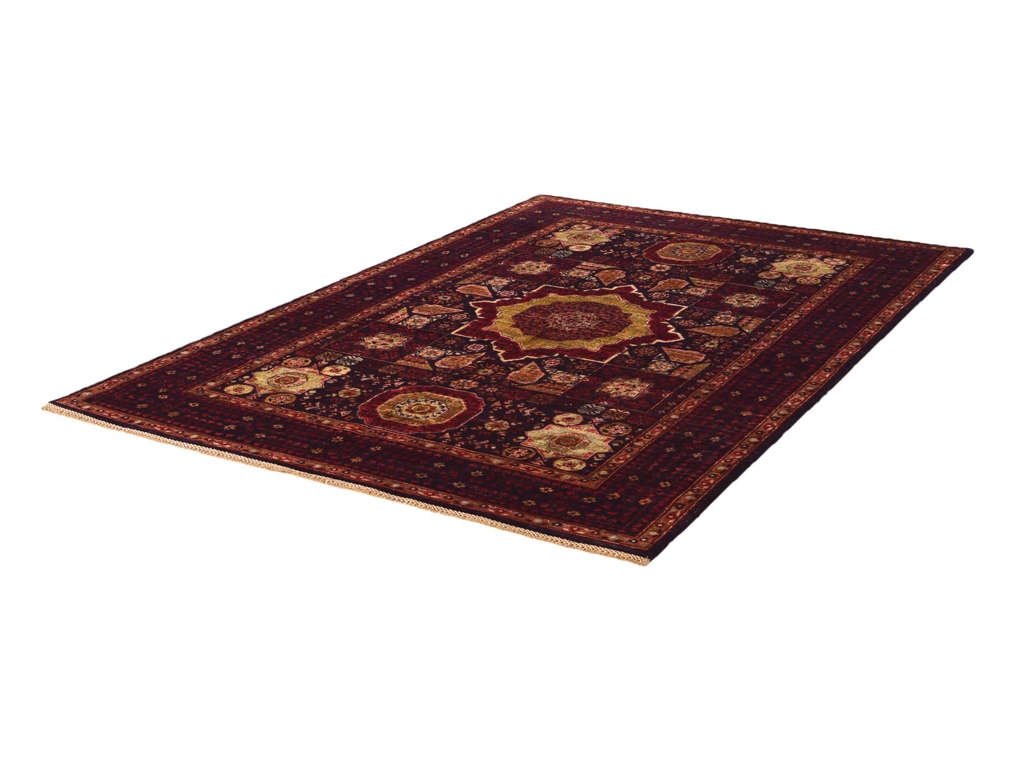 5' 6 x 7' 10 Hand Knotted Mamluk Ziegler Rug