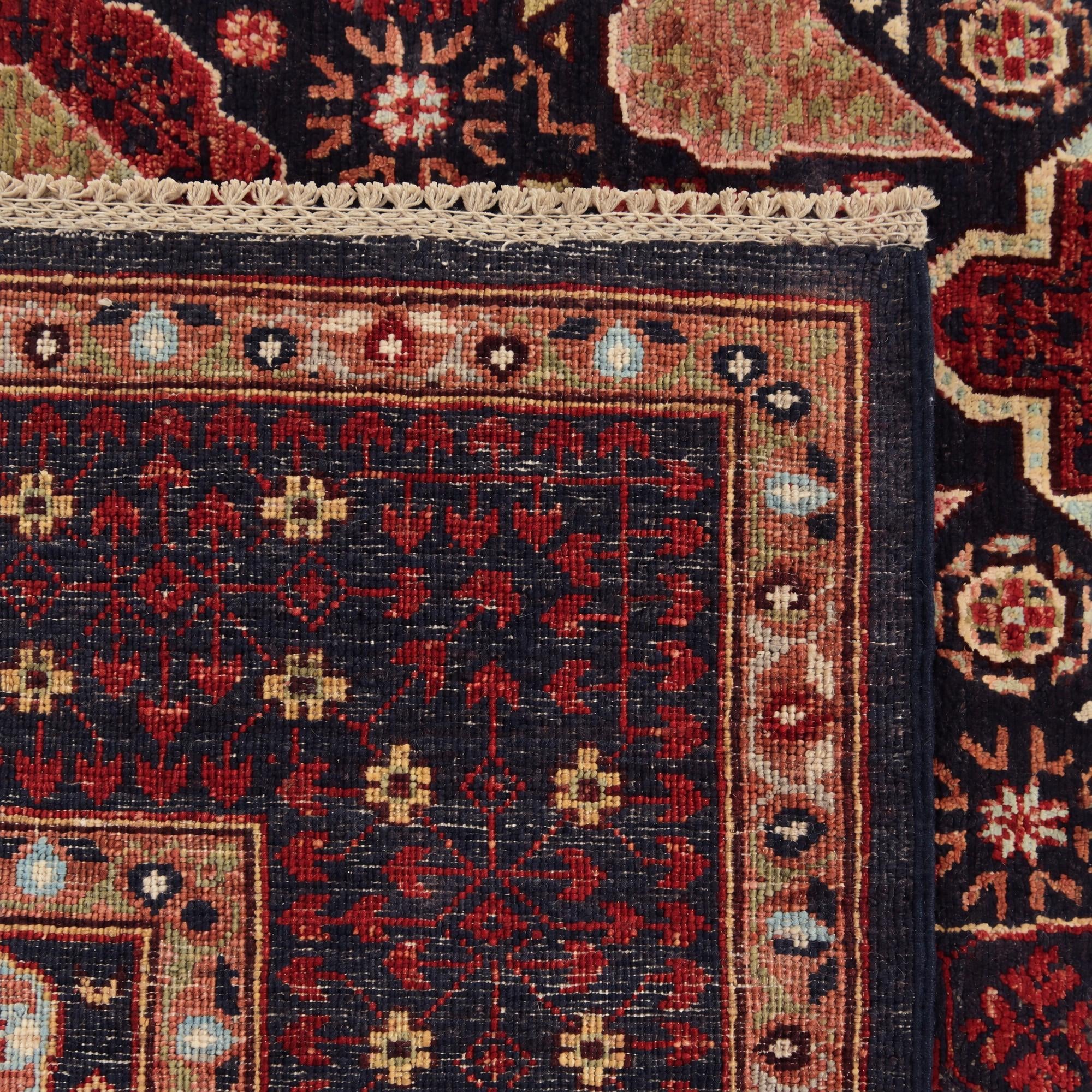 165cm x 240cm Hand Knotted Mamluk Ziegler Rug