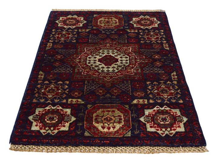 2' x 3' Hand Knotted Mamluk Ziegler Rug