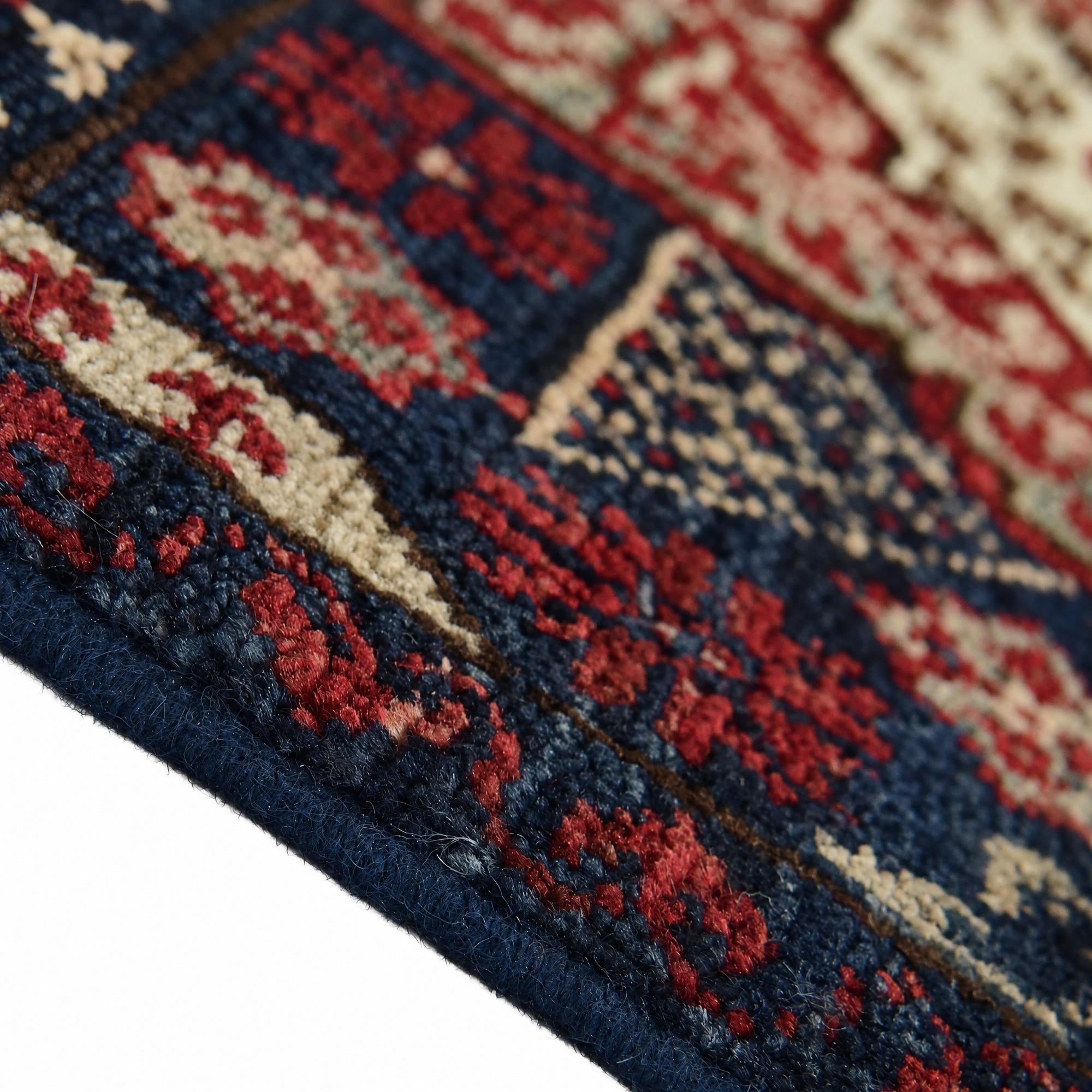 60cm x 90cm Hand Knotted Mamluk Ziegler Rug