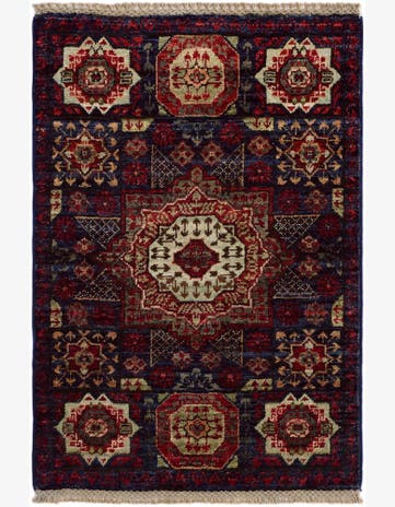 2' x 3' Hand Knotted Mamluk Ziegler Rug