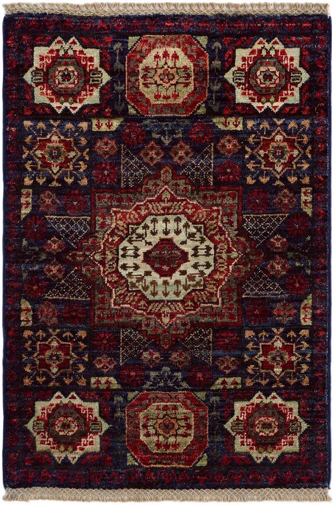 2' x 3' Hand Knotted Mamluk Ziegler Rug