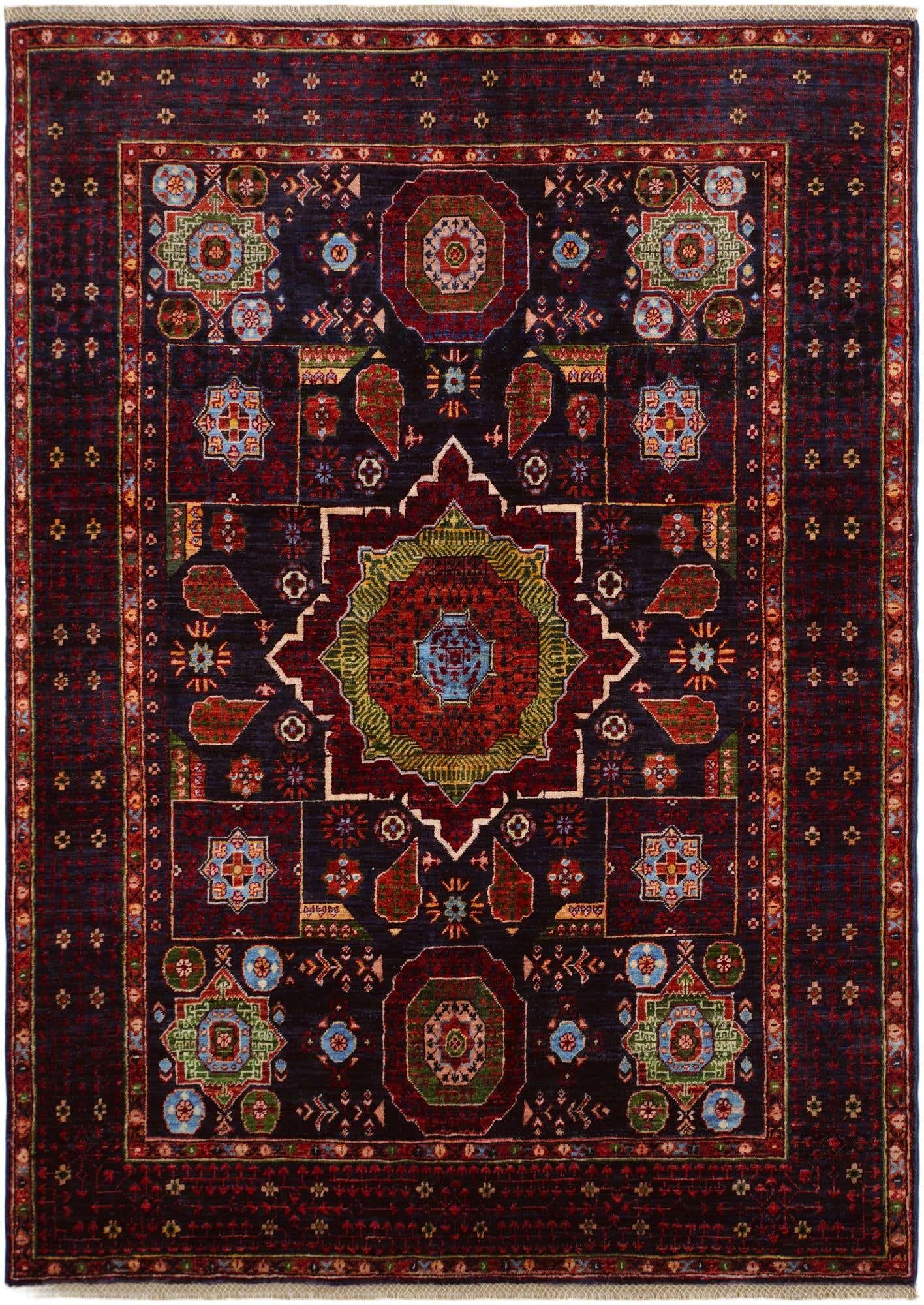 5' x 7' 1 Hand Knotted Mamluk Ziegler Rug