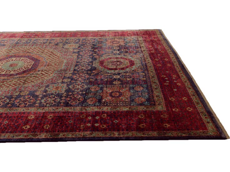 Detail image of 8' 7 x 11' 4 Hand Knotted Mamluk Ziegler Rug